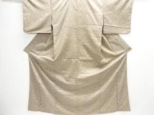 草花模様小紋着物